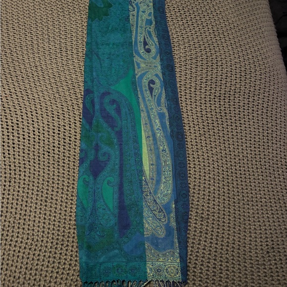 5pc Scarf Lot Wrap Shawl Bundle | Paisley Plaid Floral Pashmina Winter Accessori - Picture 2 of 15